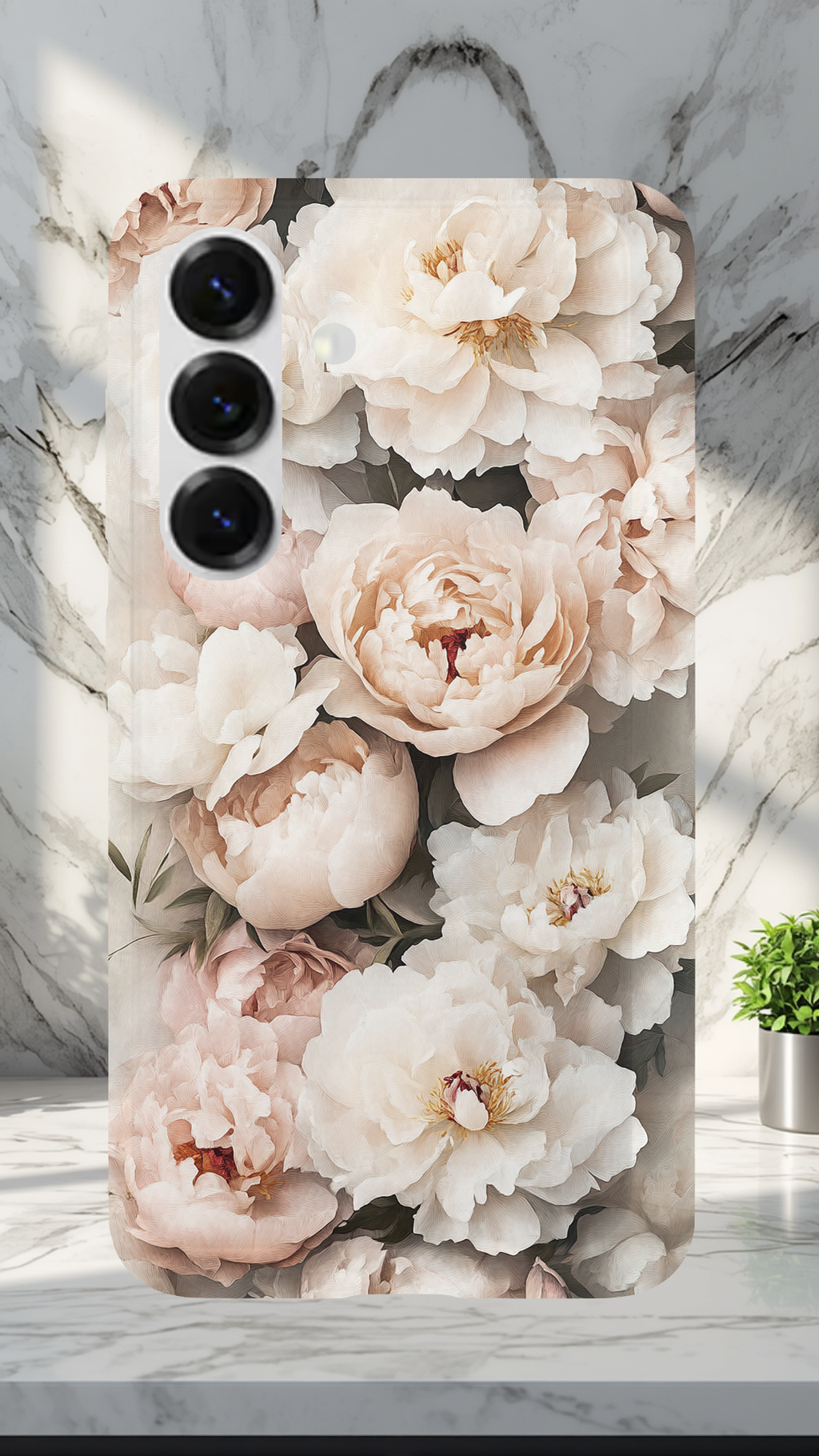 Personalized Blooming Paradise Samsung Galaxy Case with Custom Name