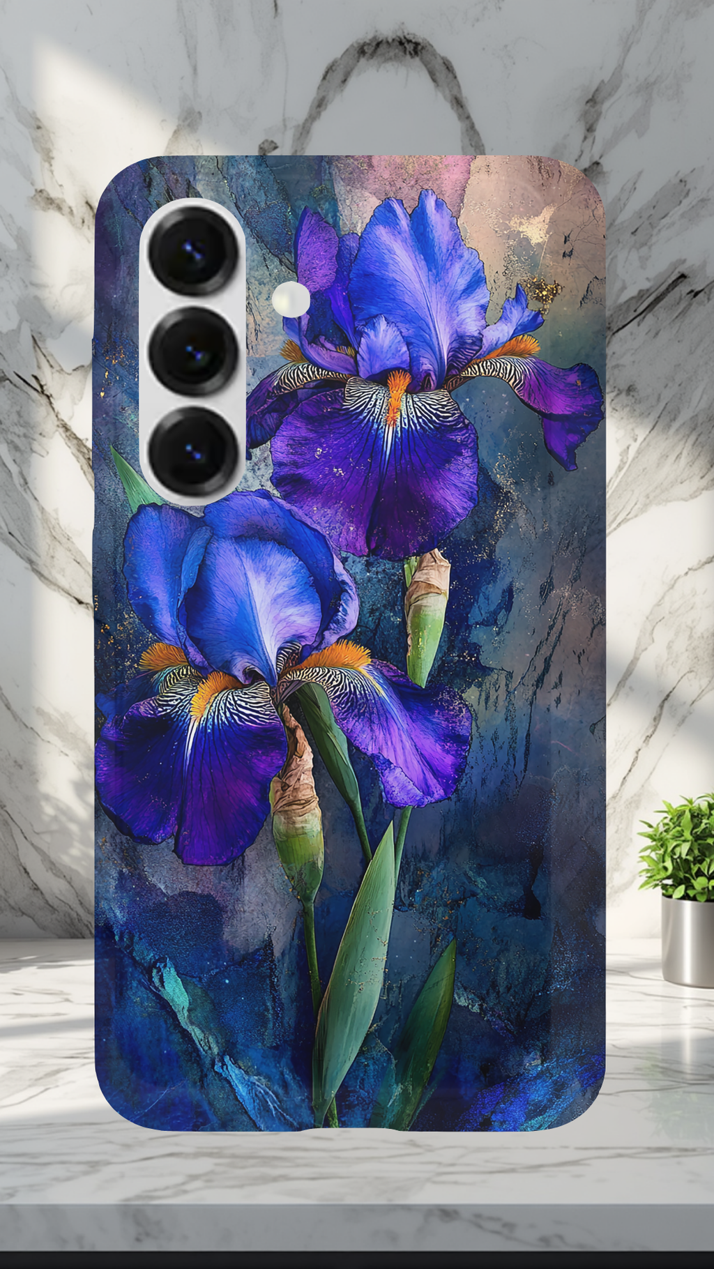 Personalized Garden Oasis Samsung Galaxy Case with Custom Name