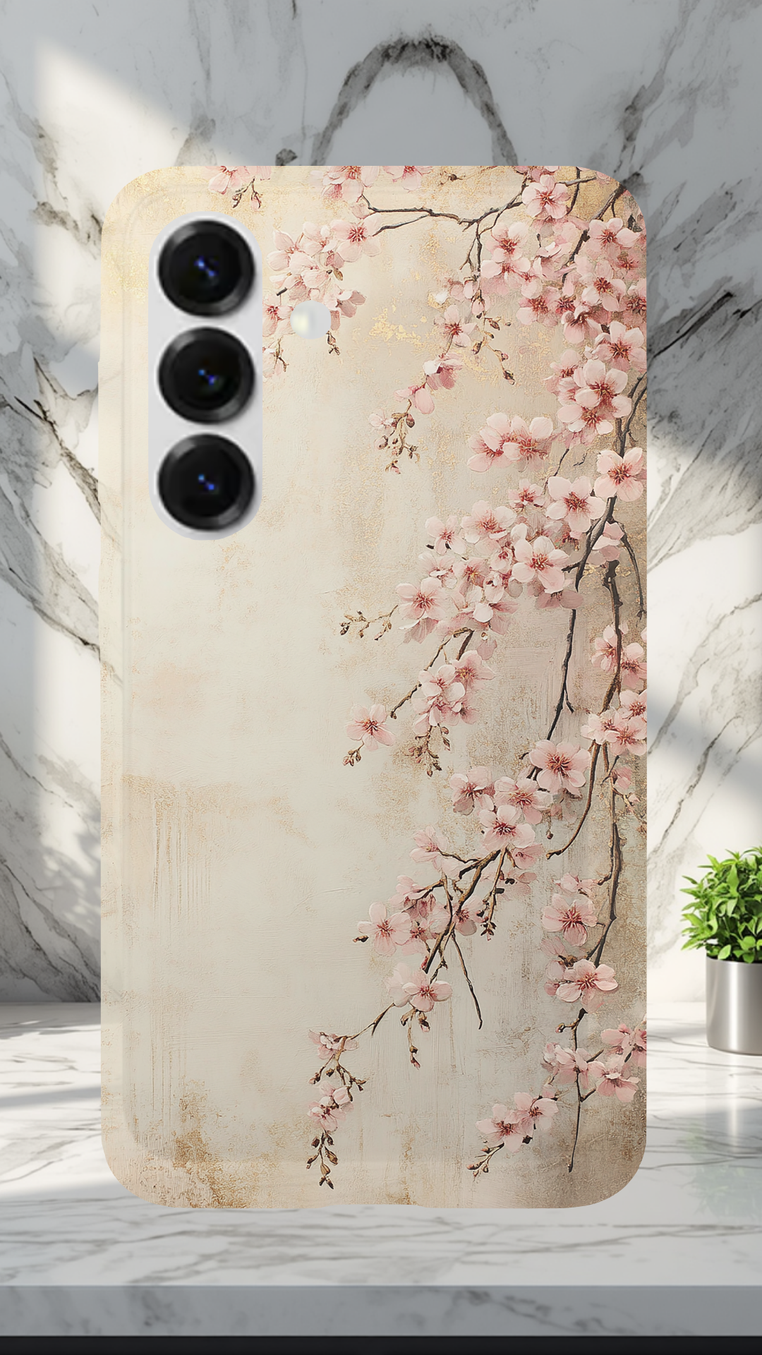 Personalized Petal Escape Samsung Galaxy Case with Custom Name