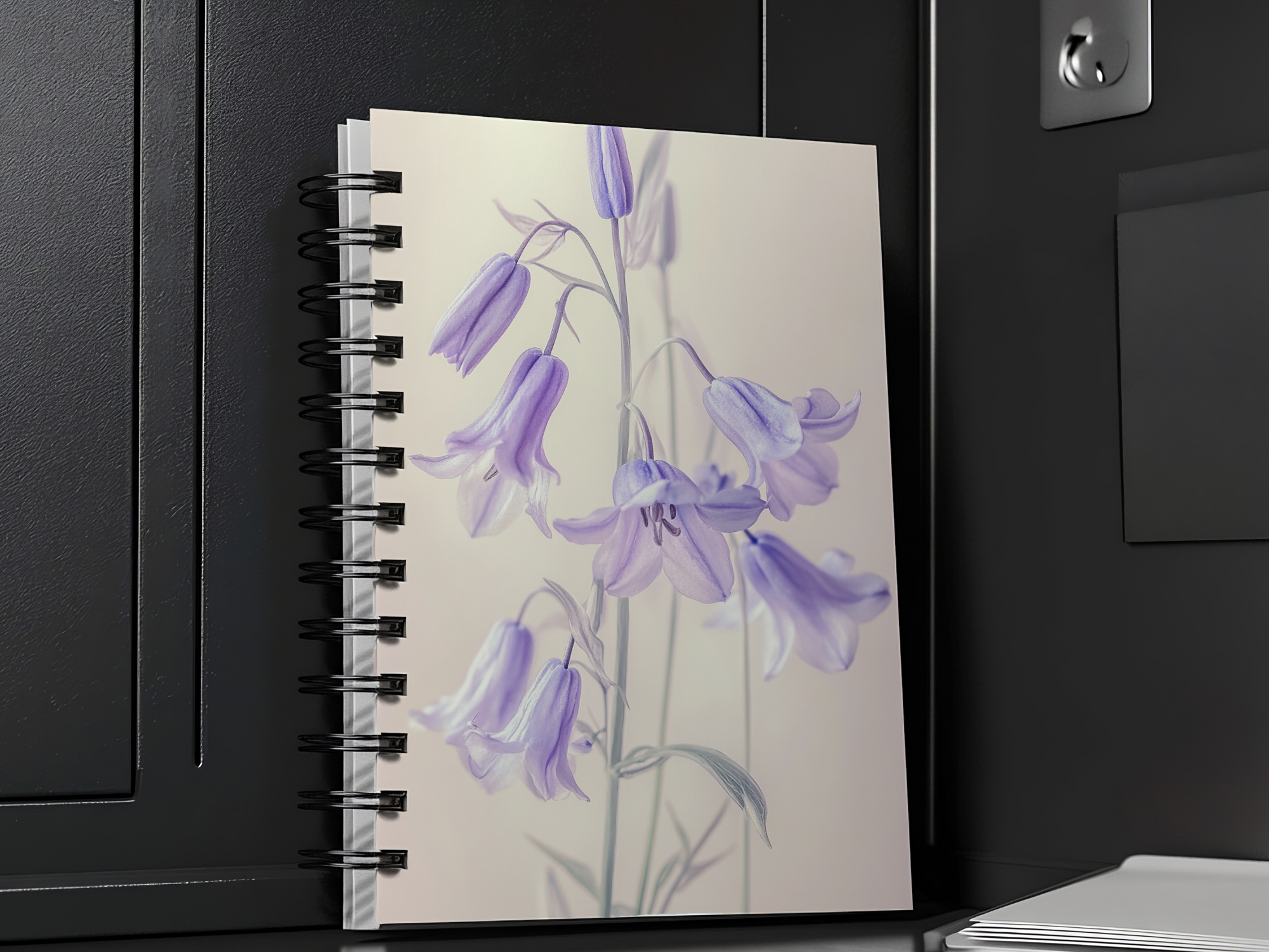 Bluebells Spiral Notebook Personalized for Forest Bloom Wanderings