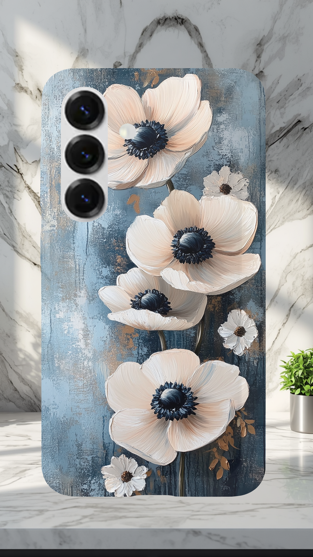 Personalized Petal Hideaway Samsung Galaxy Case with Custom Name