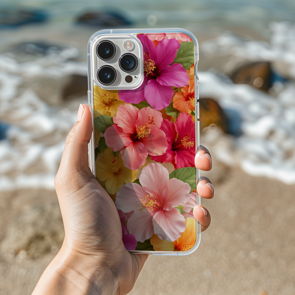 Personalized Floral Legacy iPhone Case with Custom Name & Botanical Designer Cover