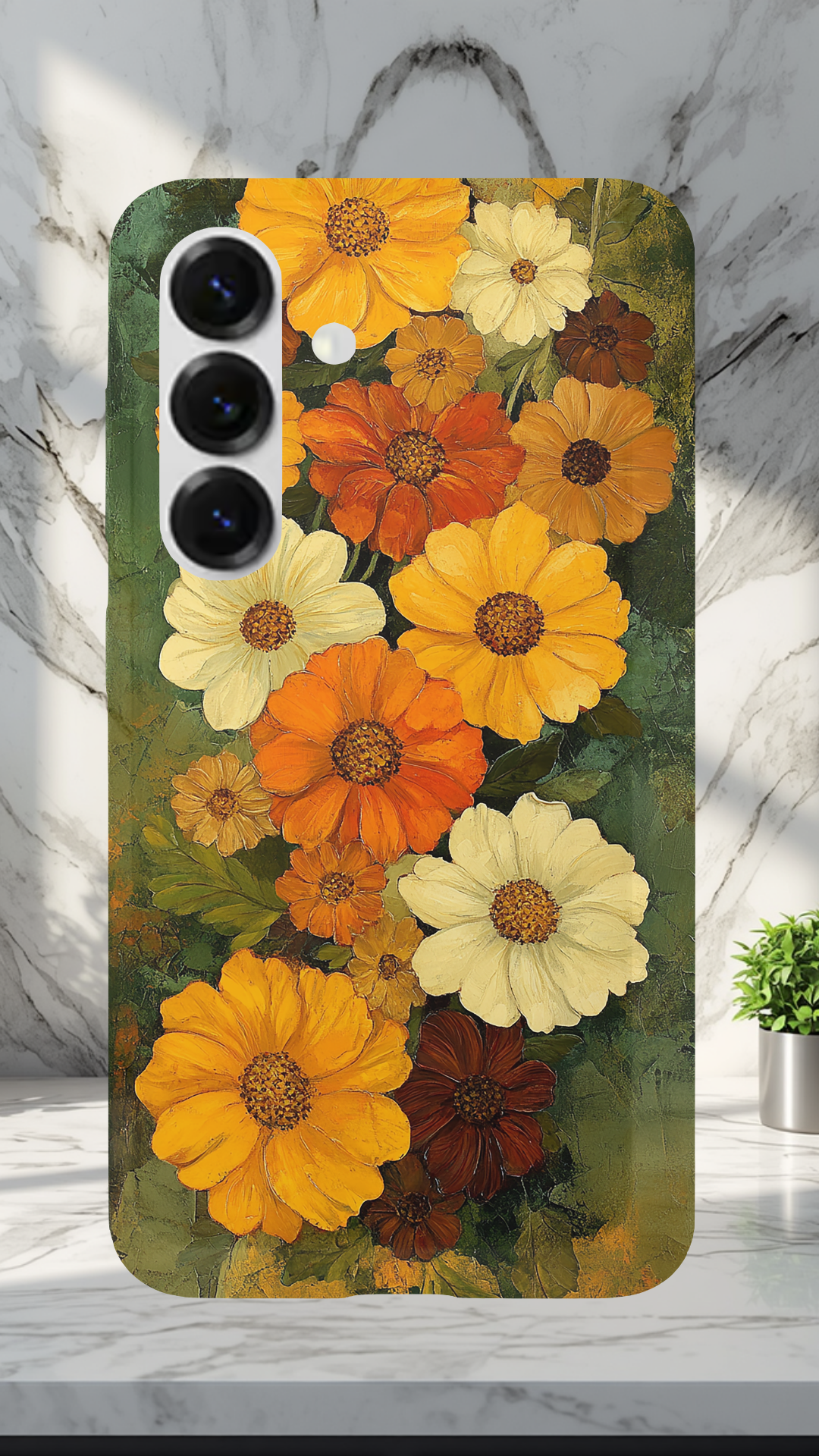 Personalized Botanical Dream Samsung Galaxy Case with Custom Name