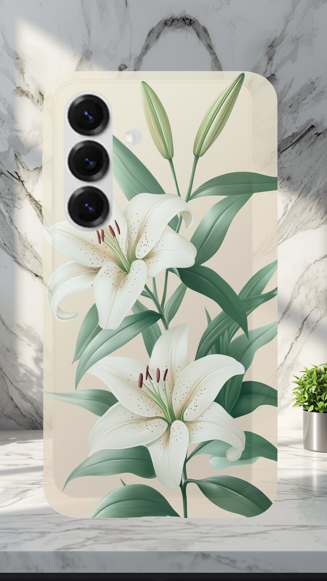 Personalized Garden Luxe Samsung Galaxy Case with Custom Name