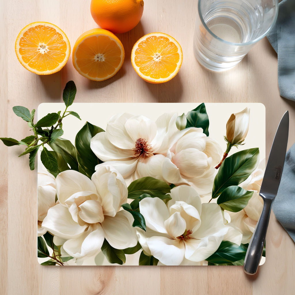 Magnolia Petal Serving Showcase Customized for Refined Garden Home Décor