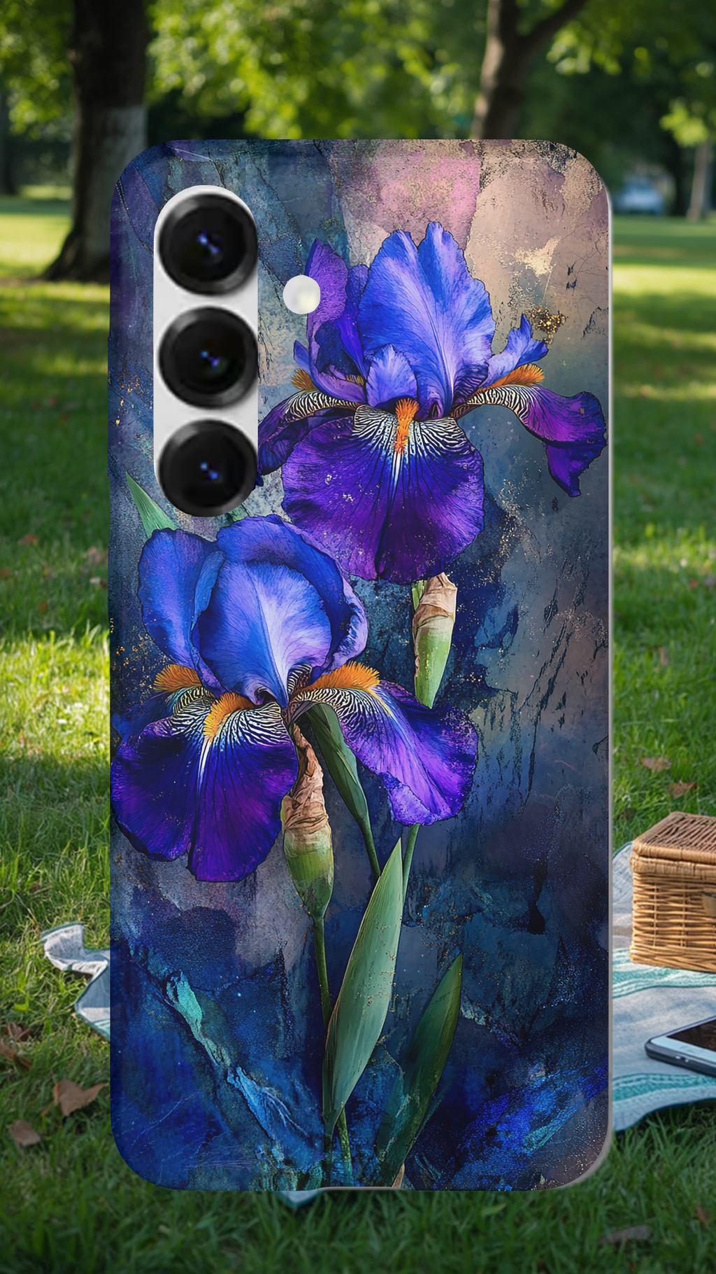 Personalized Garden Oasis Samsung Galaxy Case with Custom Name