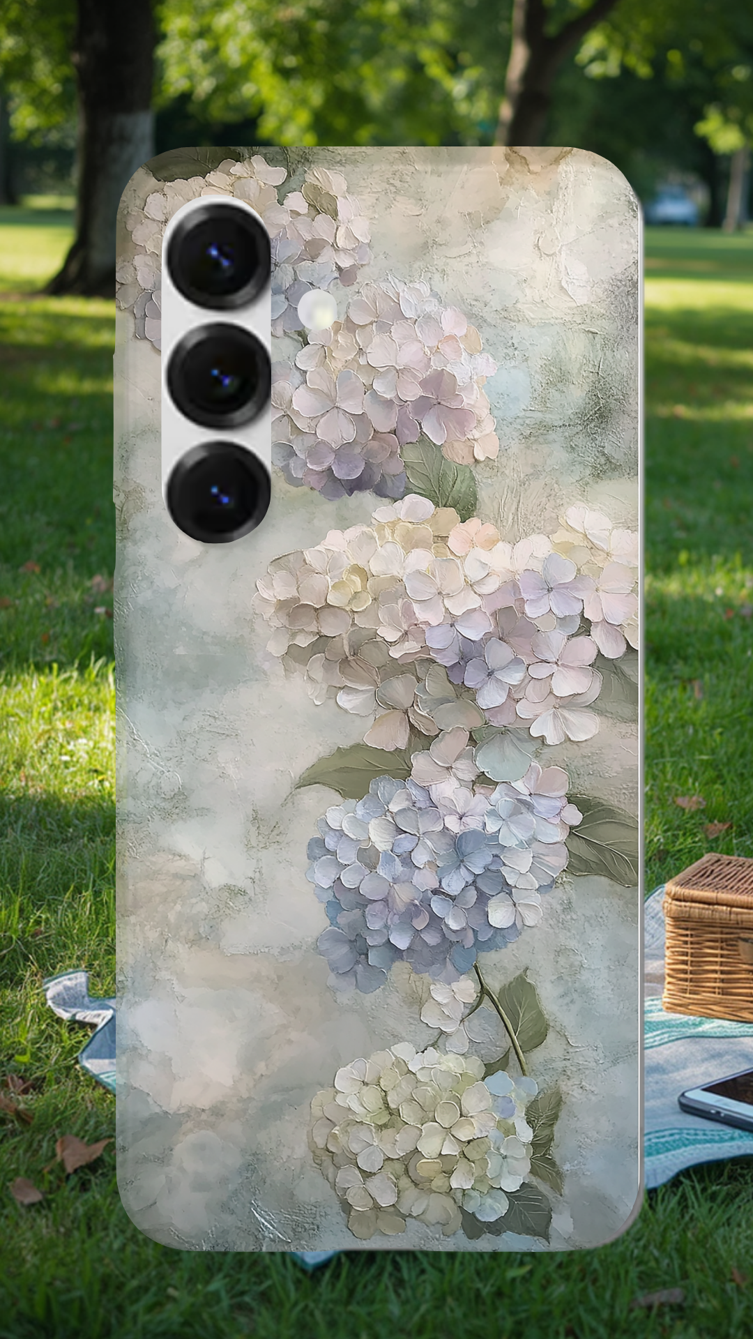 Personalized Blossom Haven Samsung Galaxy Case with Custom Name