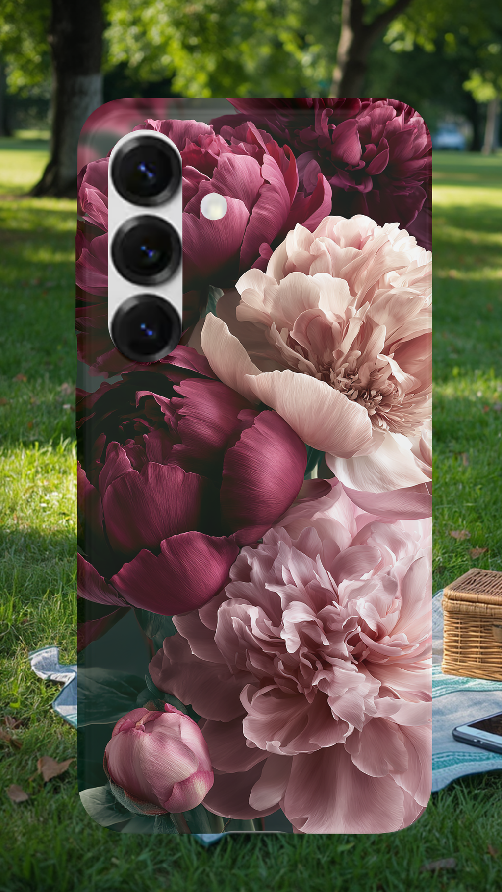 Personalized Blossom Escape Samsung Galaxy Case with Custom Name