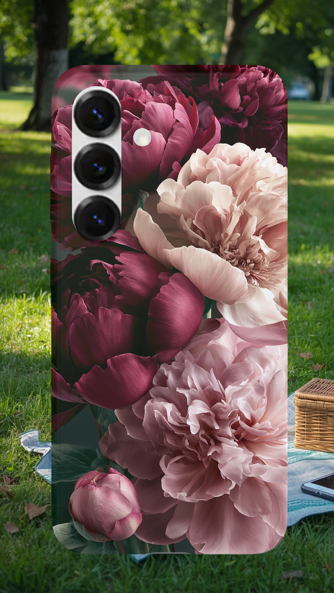 Personalized Blossom Escape Samsung Galaxy Case with Custom Name