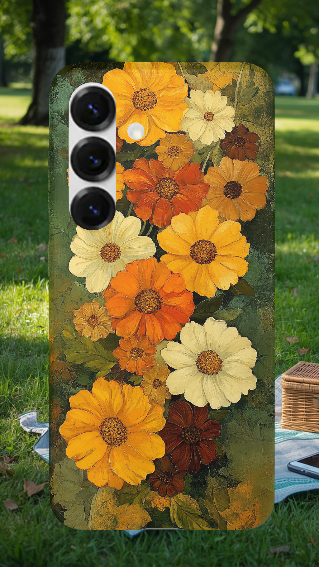 Personalized Botanical Dream Samsung Galaxy Case with Custom Name