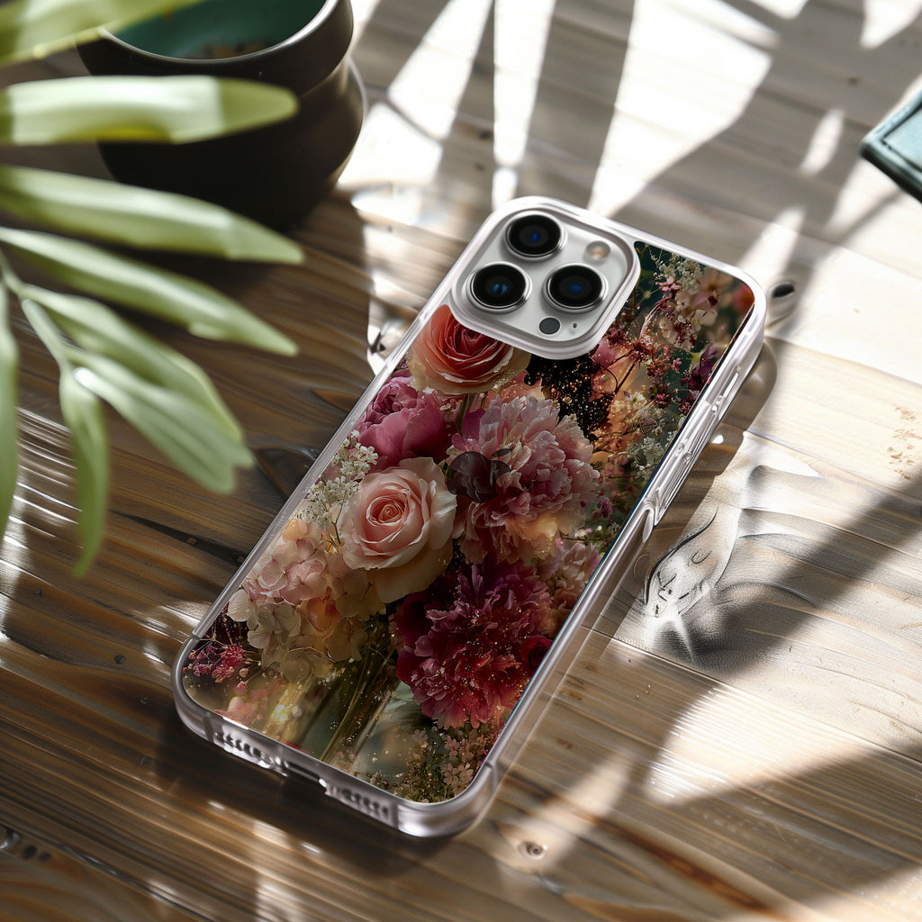 Personalized Bloom Garden iPhone Case with Custom Name