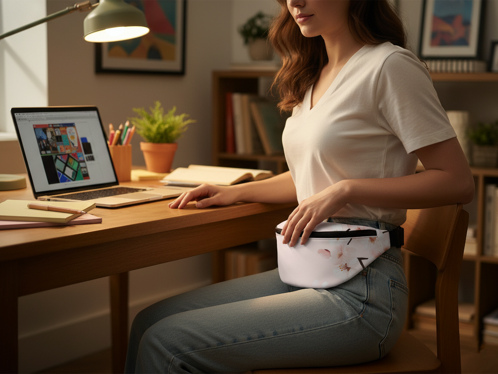 Personalized Explorer Waist Bag with Custom Name