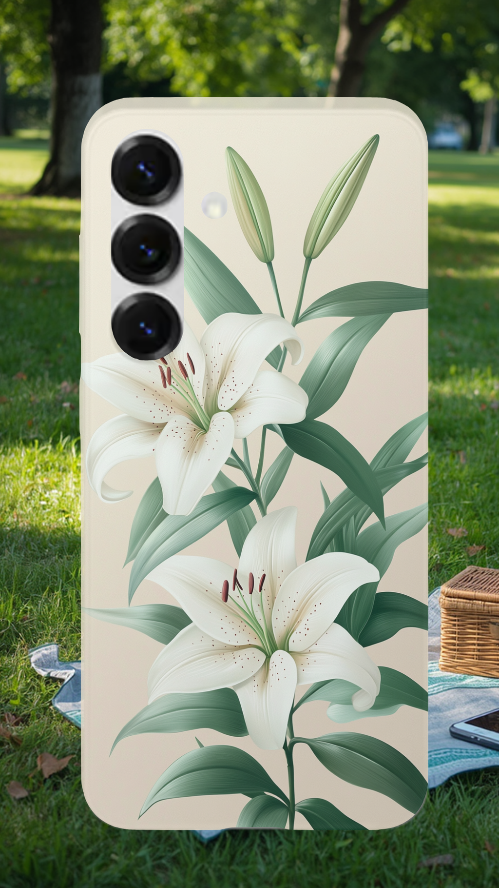 Personalized Garden Luxe Samsung Galaxy Case with Custom Name