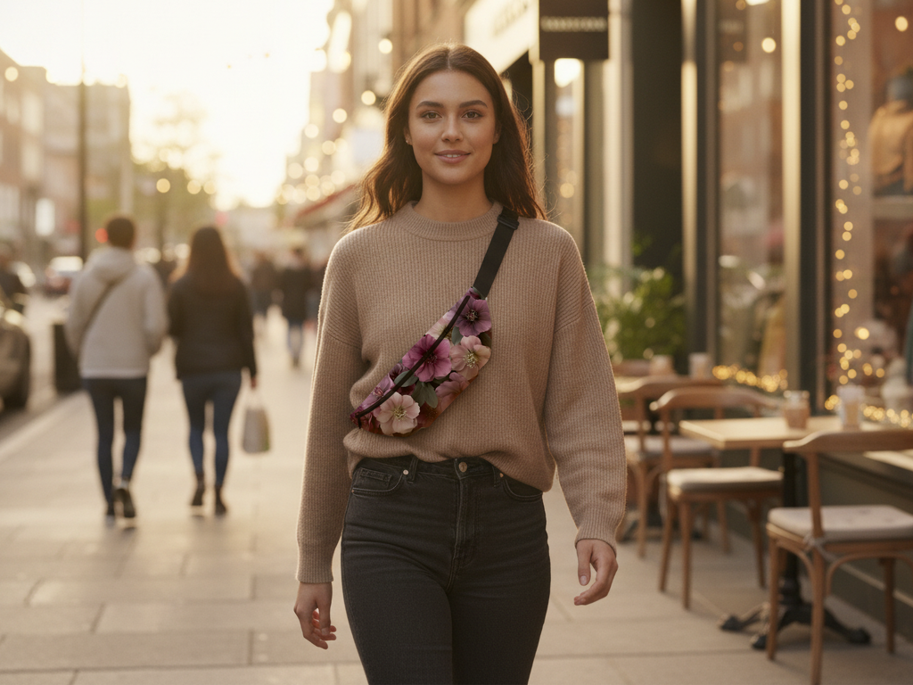 Custom Botanical Nomad Pack with Personalized Name