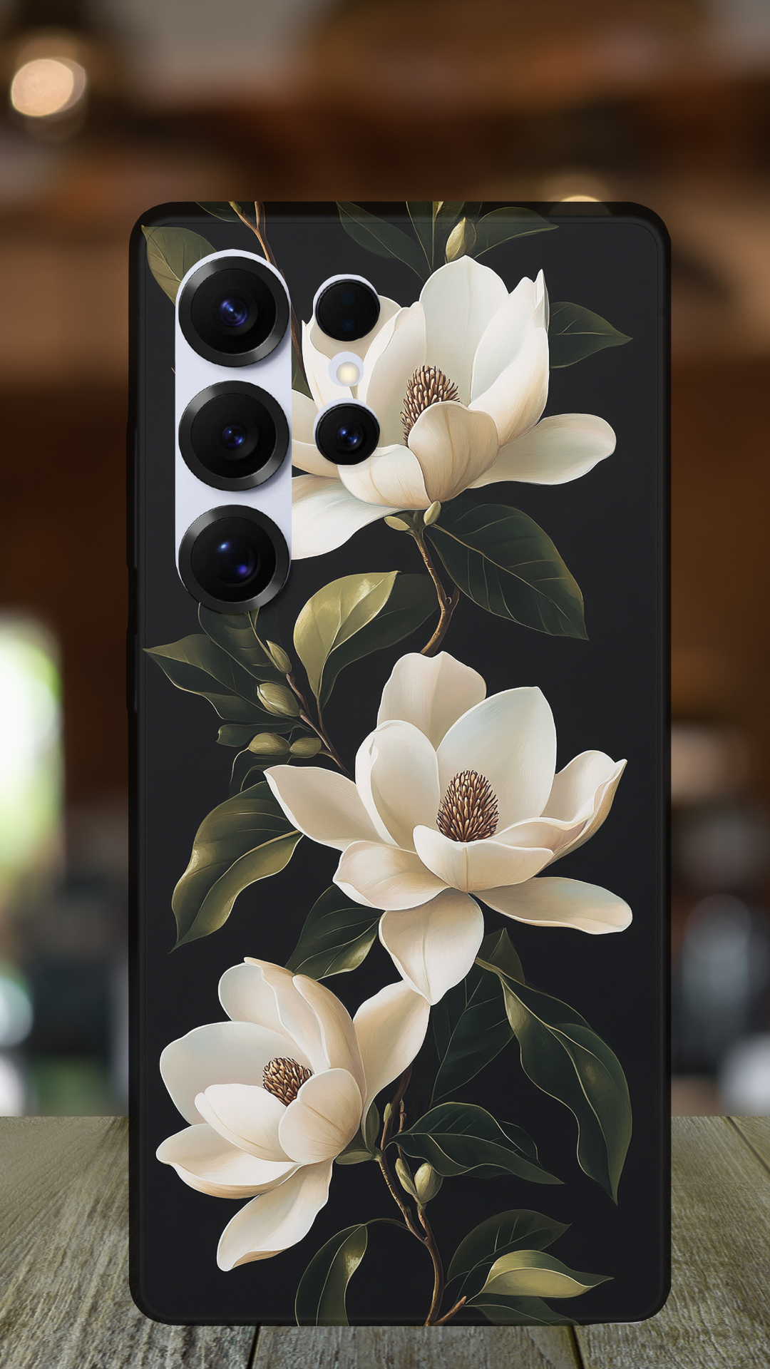 Personalized Spring Garden Samsung Galaxy Case with Custom Name