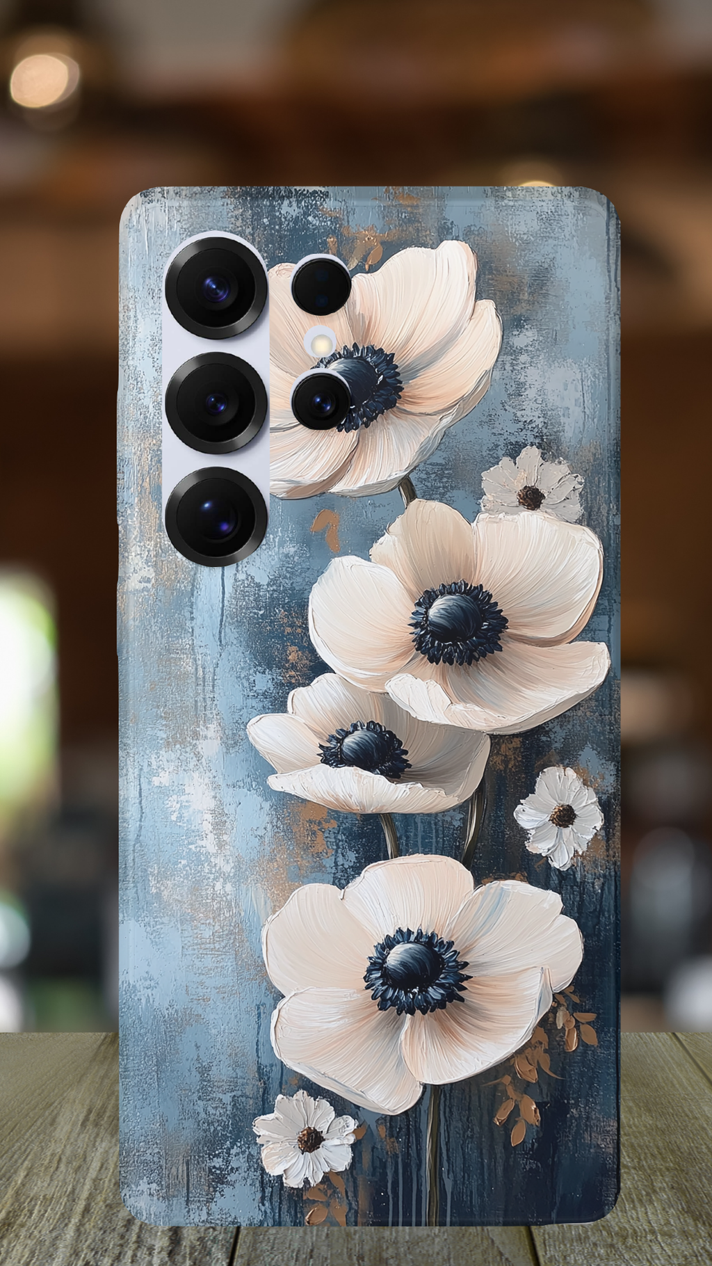 Personalized Petal Hideaway Samsung Galaxy Case with Custom Name