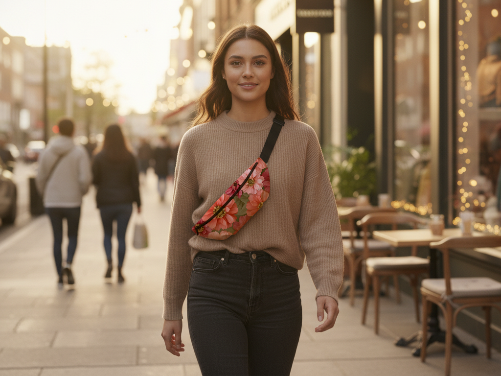 Personalized Wanderer Hip Bag with Custom Name
