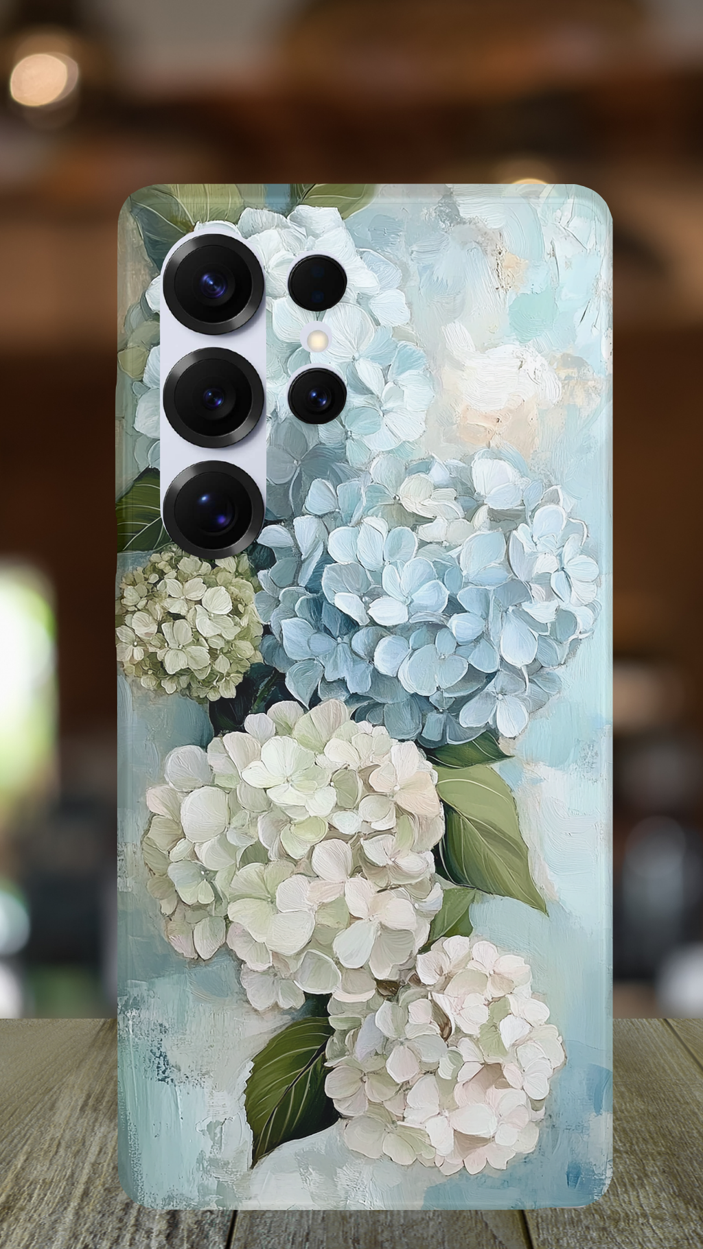 Personalized Floral Essence Samsung Galaxy Case with Custom Name