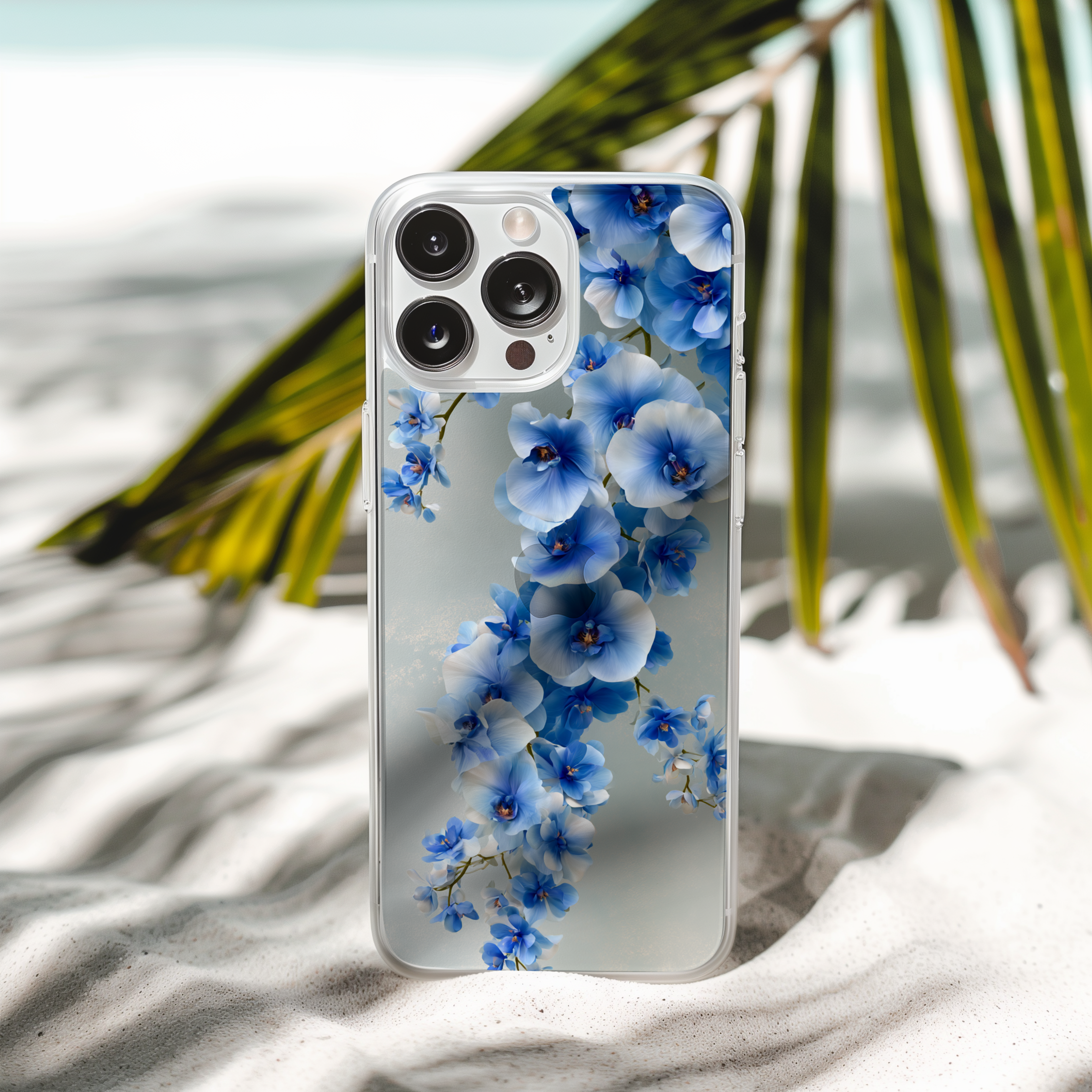 Personalized Floral Blossom iPhone Case with Custom Name