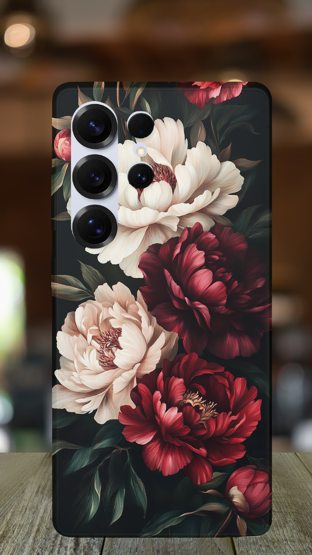 Personalized Blooming Essence Samsung Galaxy Case with Custom Name