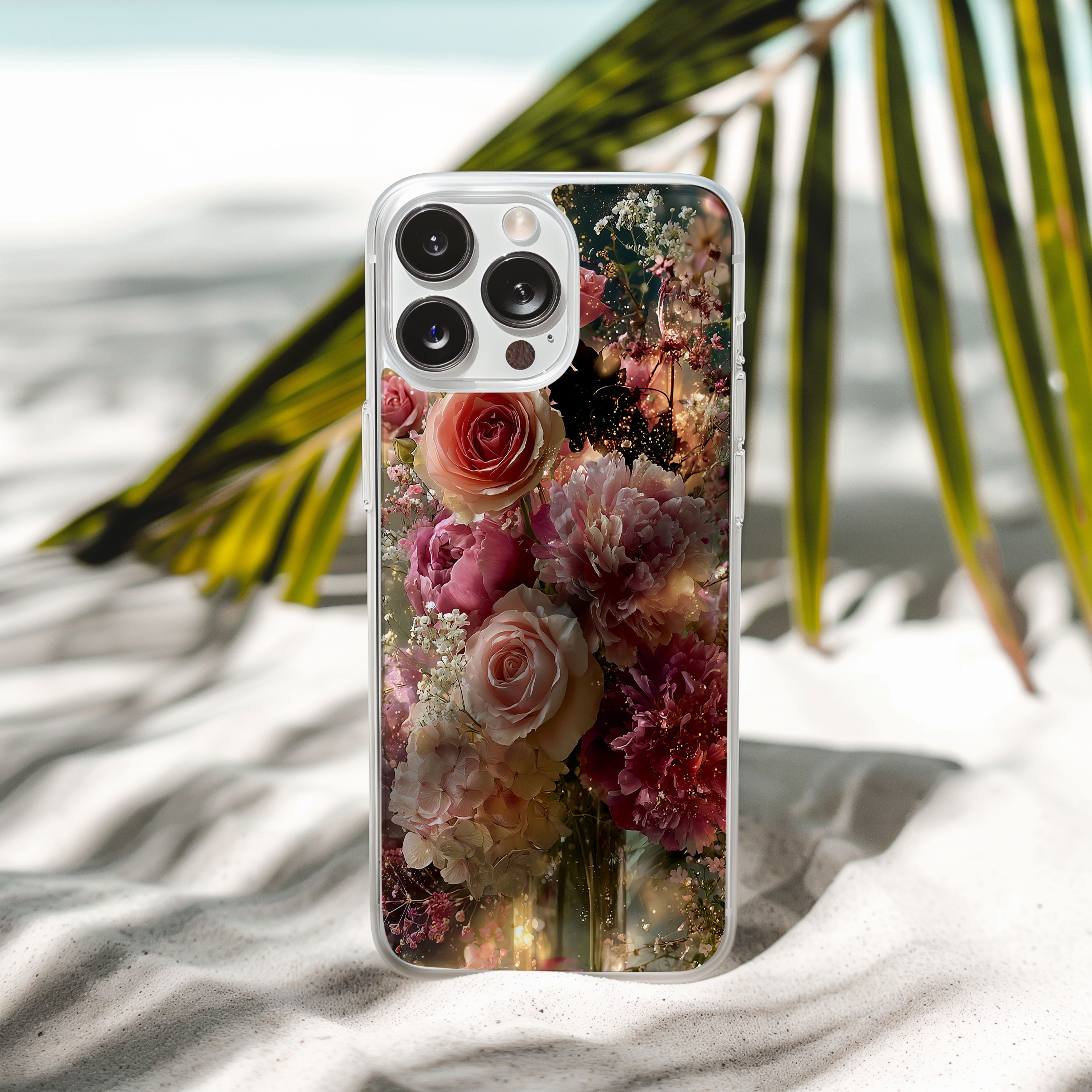 Personalized Bloom Garden iPhone Case with Custom Name