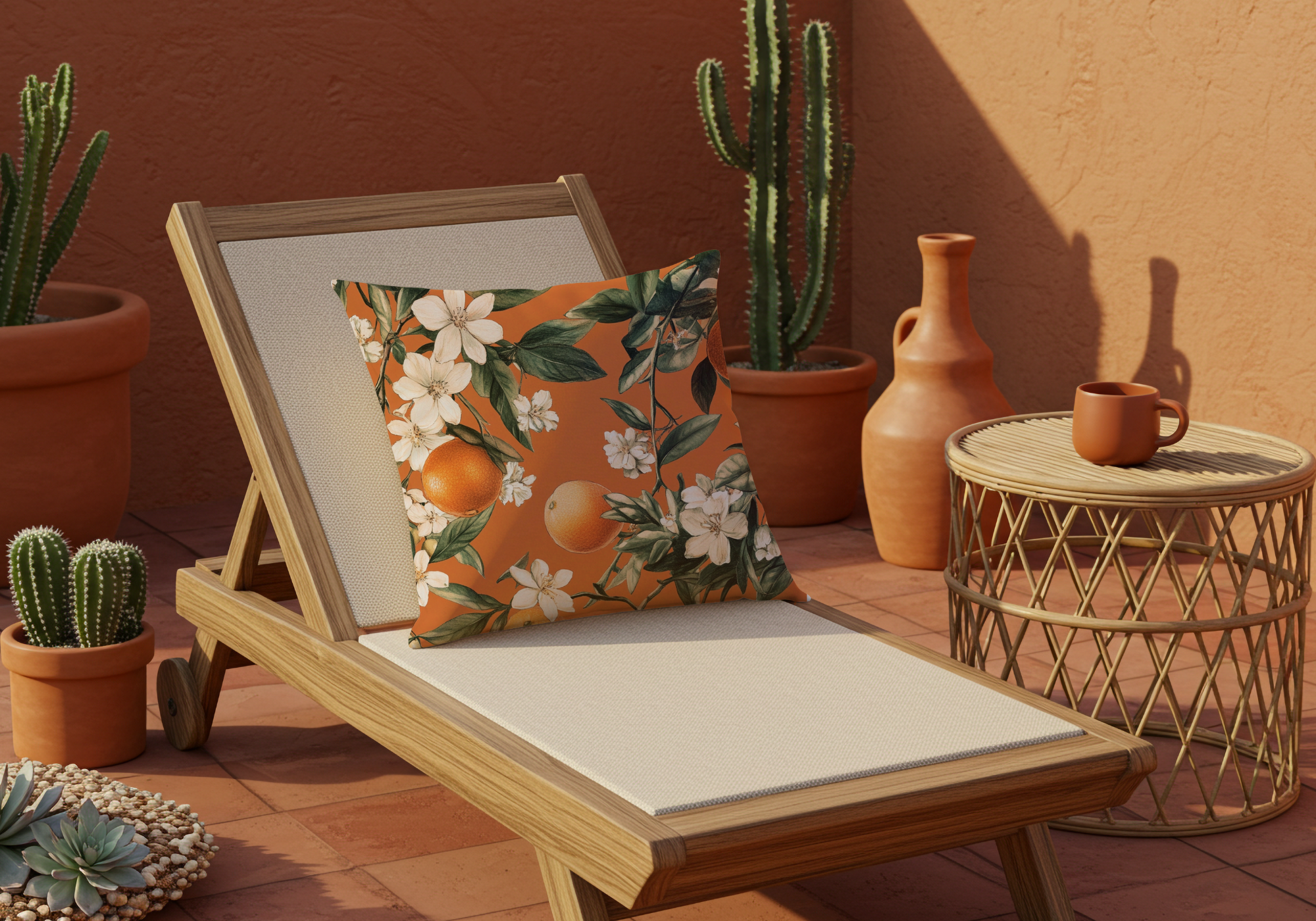 Personalized Petal Symphony Pillow with Custom Name