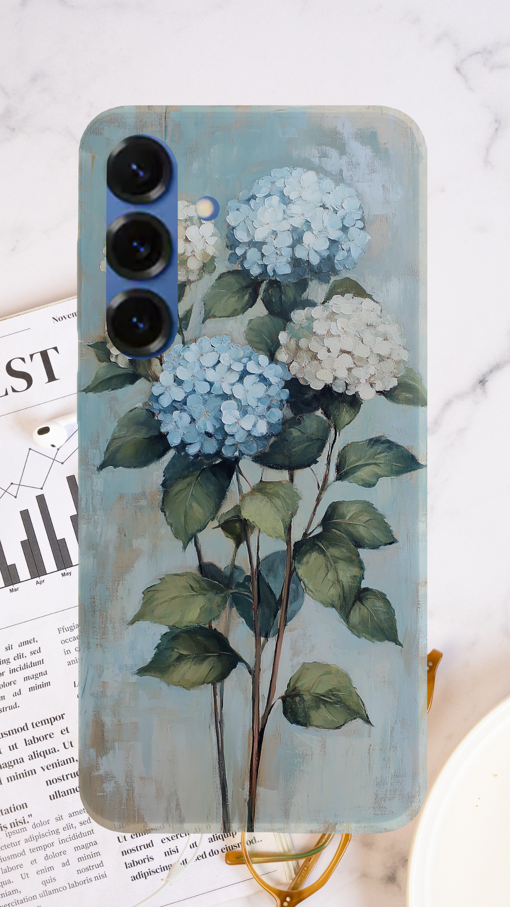 Personalized Bloom & Grace Samsung Galaxy Case with Custom Name