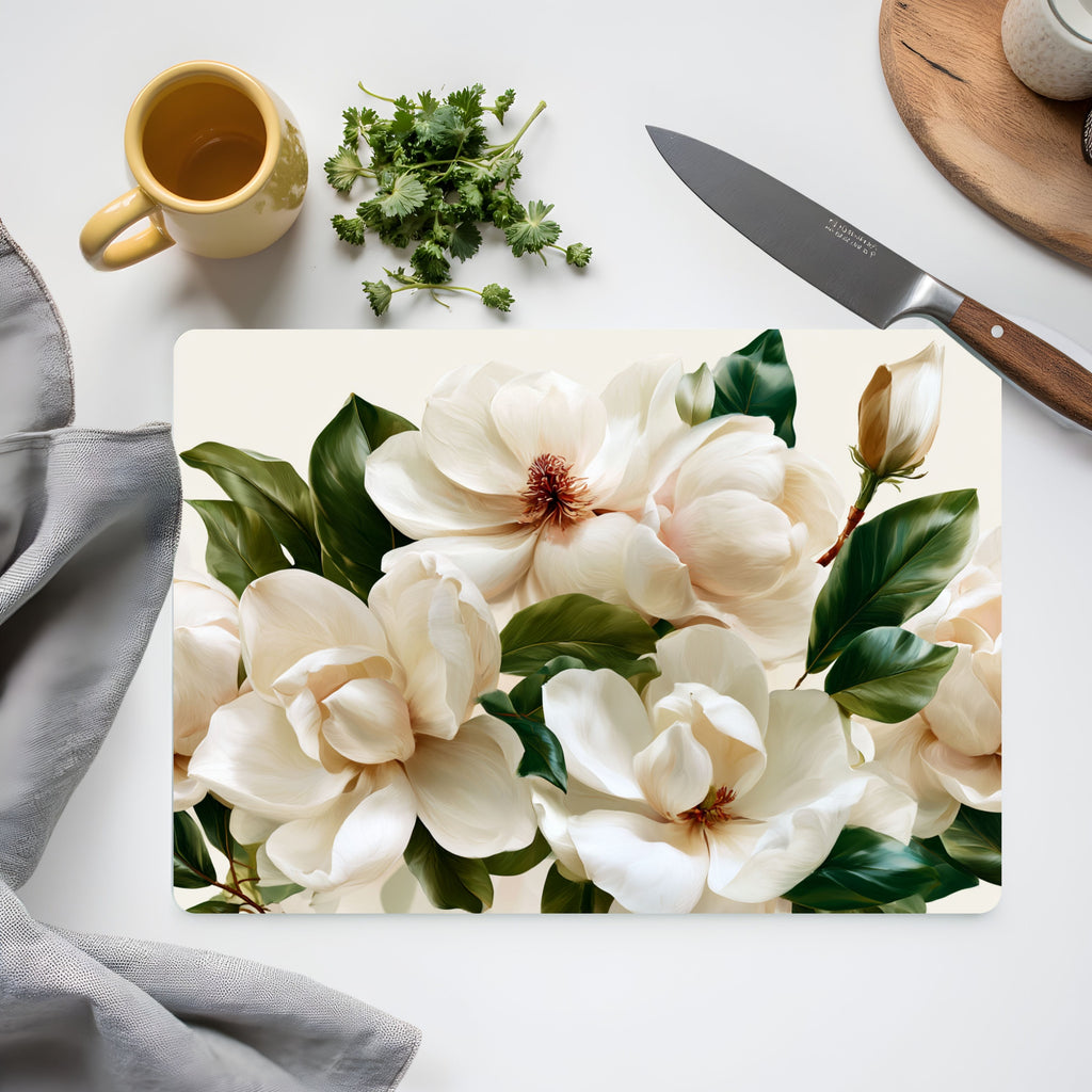 Magnolia Petal Serving Showcase Customized for Refined Garden Home Décor