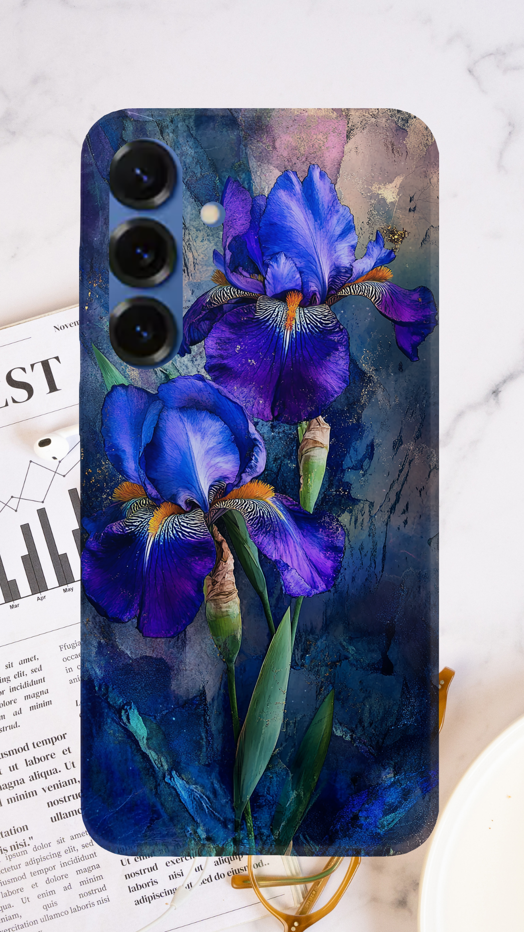 Personalized Garden Oasis Samsung Galaxy Case with Custom Name