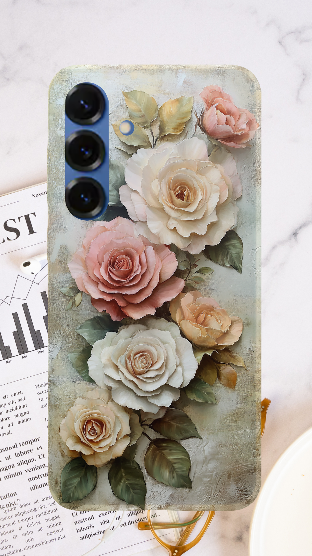 Personalized Garden Muse Samsung Galaxy Case with Custom Name