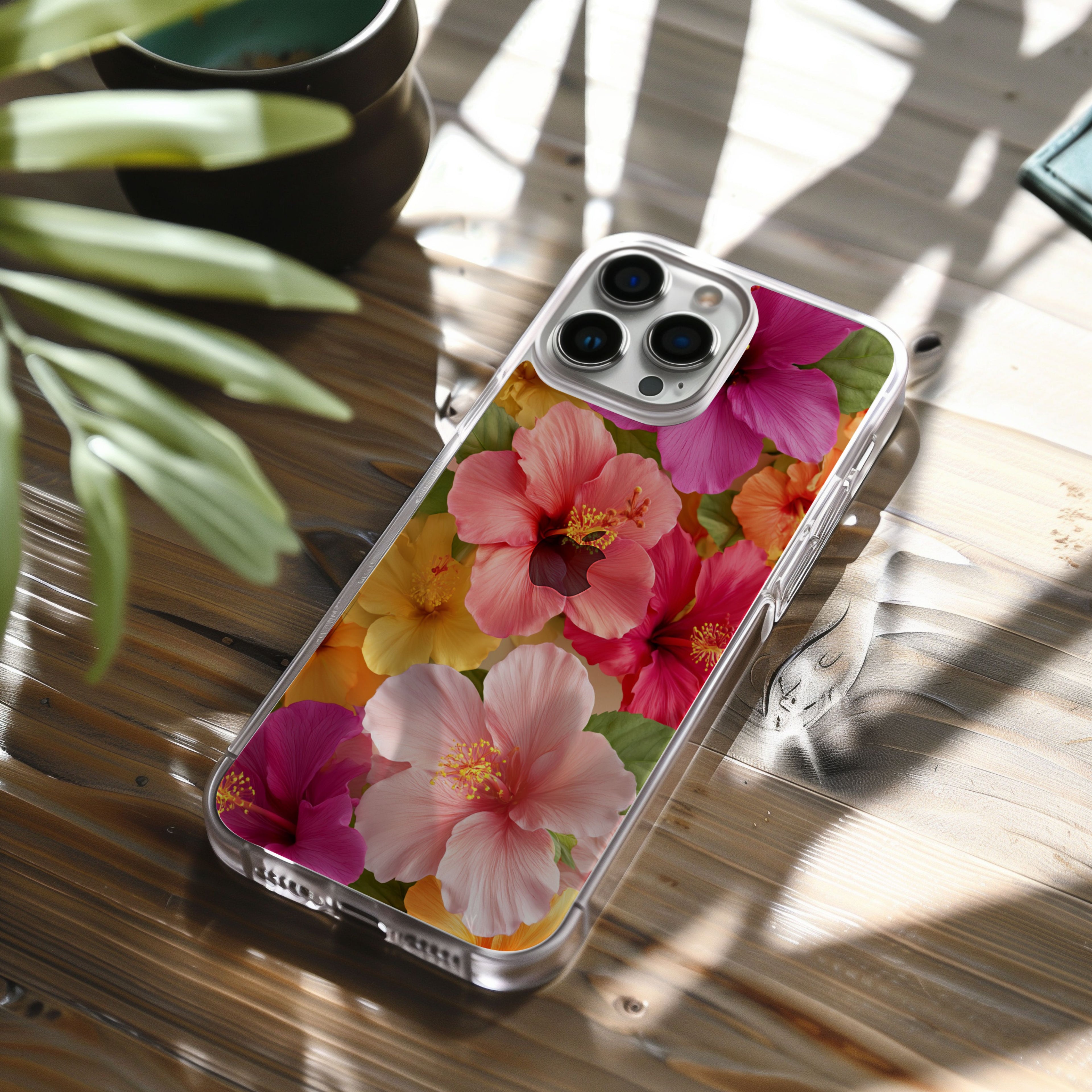 Personalized Floral Legacy iPhone Case with Custom Name & Botanical Designer Cover