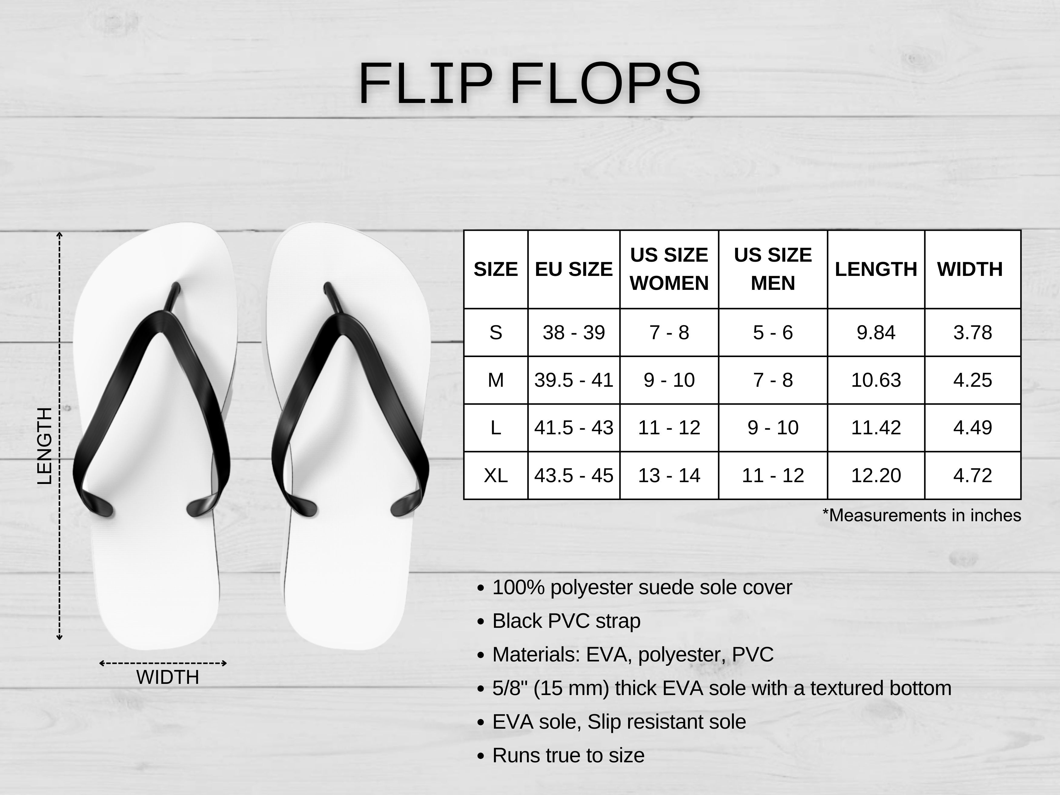 Garden Slides | Personalized Sandals | Vacation Flip Flops